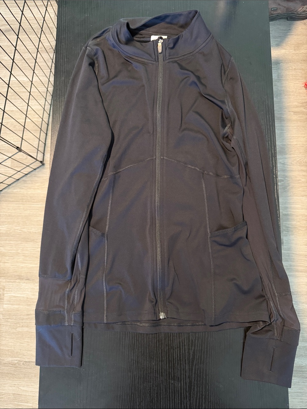 Women’s Black Full-Zip Performance Jacket
